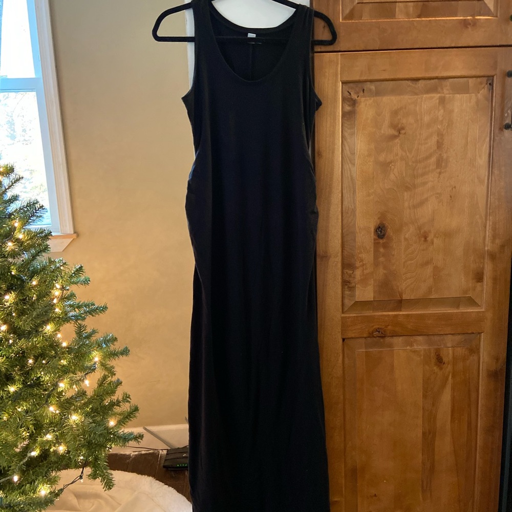 SP Old Navy Jersey black maternity dress